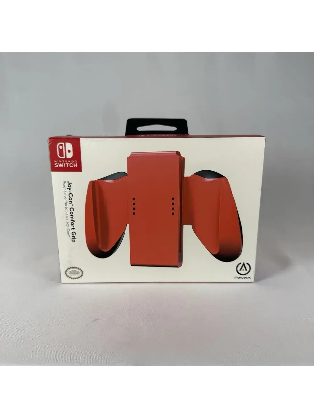 PowerA Nintendo Switch Official Licensed Joy-Con Comfort Grip Red Edition